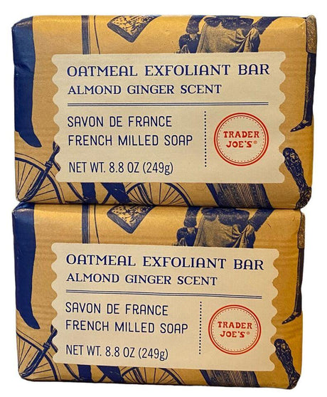 Traders Joe's Almond Ginger Scent Oatmeal Exfoliant Bar