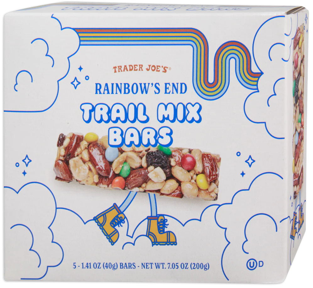 Rainbow's End Trail Mix Bars 1.41 oz Nutty & Energizing