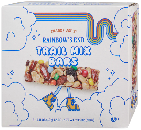 Rainbow's End Trail Mix Bars 1.41 oz Nutty & Energizing