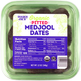 Trader Joe's Organic Pitted Medjool Dates Sweet & Tender 12 oz