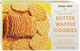 Trader Joes Belgian Butter Waffle Cookies/8.8 Oz
