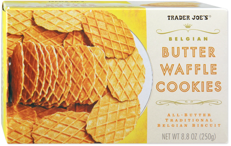 Trader Joes Belgian Butter Waffle Cookies/8.8 Oz