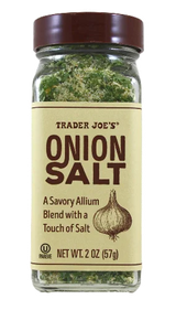 Trader Joe’s Onion Salt Savory Seasoning for Every Dish 2 oz