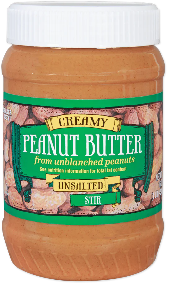 Creamy Peanut Butter Unsalted 16 Oz