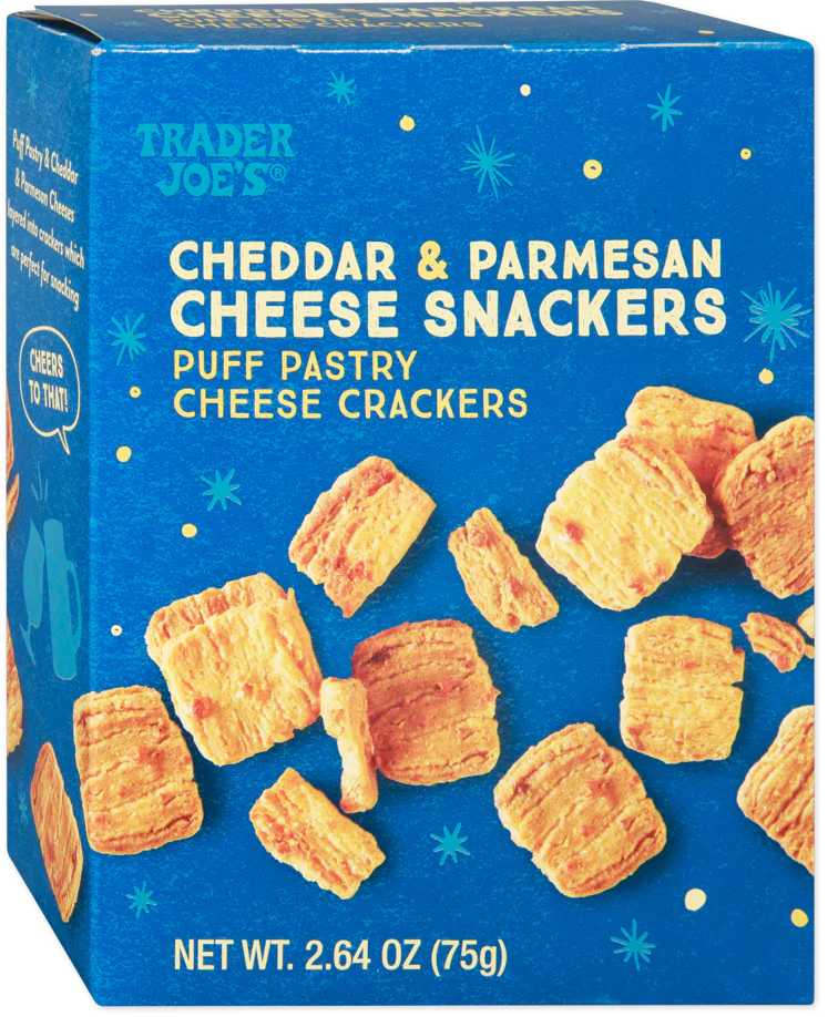 Cheddar & Parmesan Cheese Snackers 2.64 Oz
