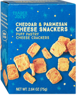 Cheddar & Parmesan Cheese Snackers 2.64 Oz