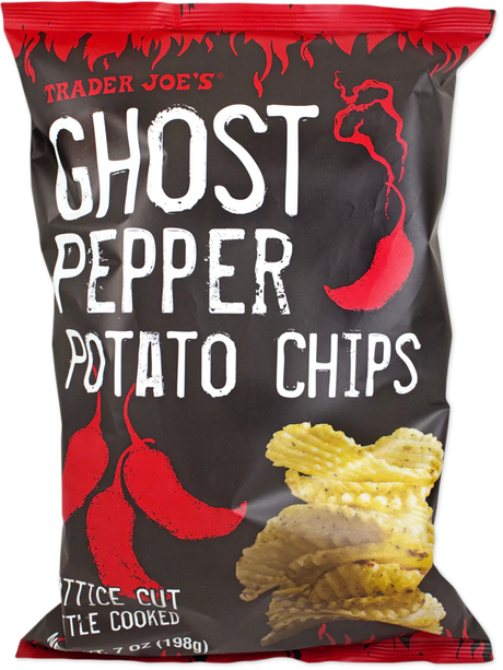 Trader Joes Ghost Pepper Potato Chips/7 Oz