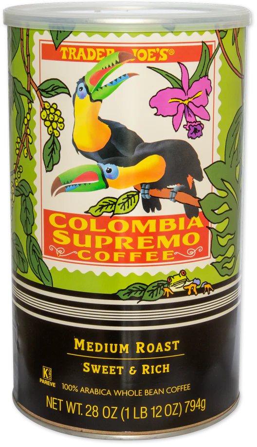 Colombia Supremo Coffee 28 Oz