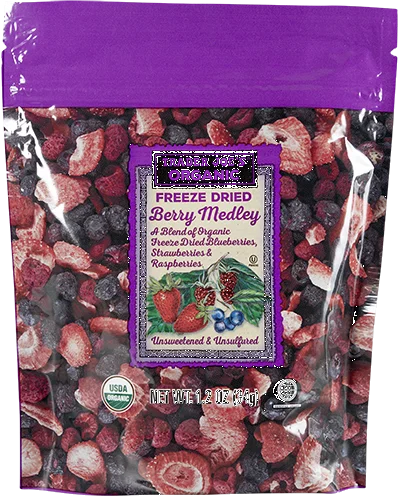 Trader Joe's Organic Freeze-Dried Berry Medley 1.2 oz
