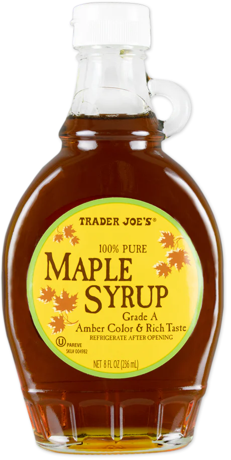 Trader Joes Pure Grade A Maple Syrup/8 Fl Oz