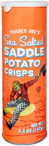 Trader Joe's Sea Salted Saddle Potato Crisps 5.2 oz