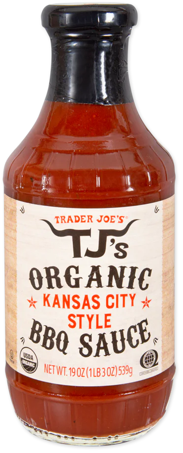 Trader Joes Organic Kansas City Style BBQ Sauce/19 Oz