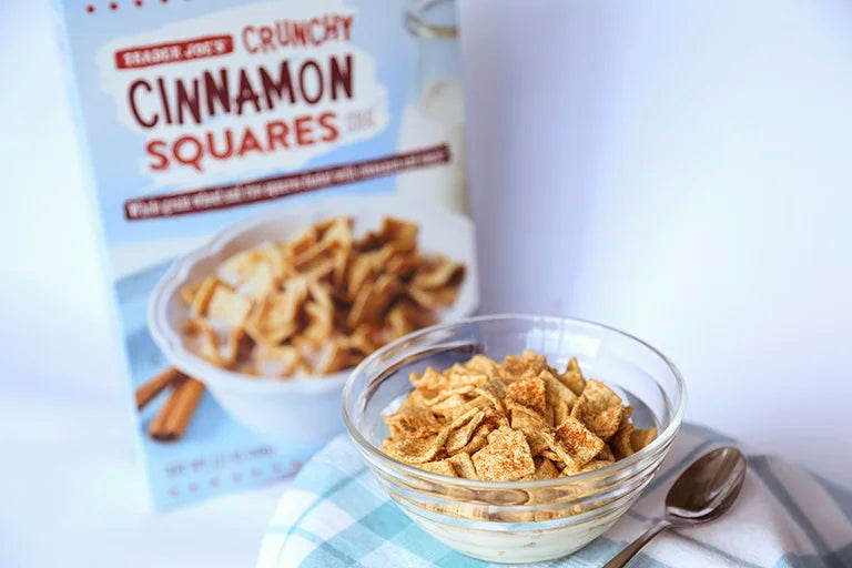 Trader Joe's Crunchy Cinnamon Squares Sweet & Crunchy Snack 12.2 Oz