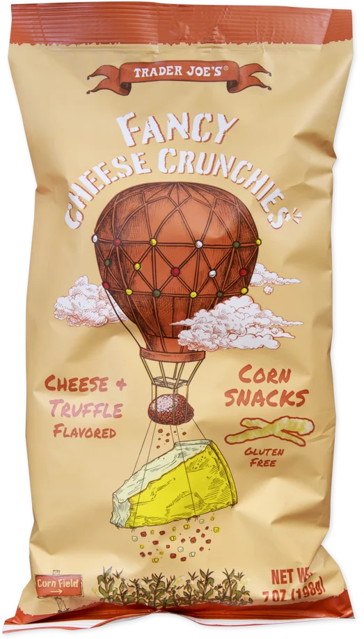 Trader Joes Fancy Cheese Crunchies/7 Oz