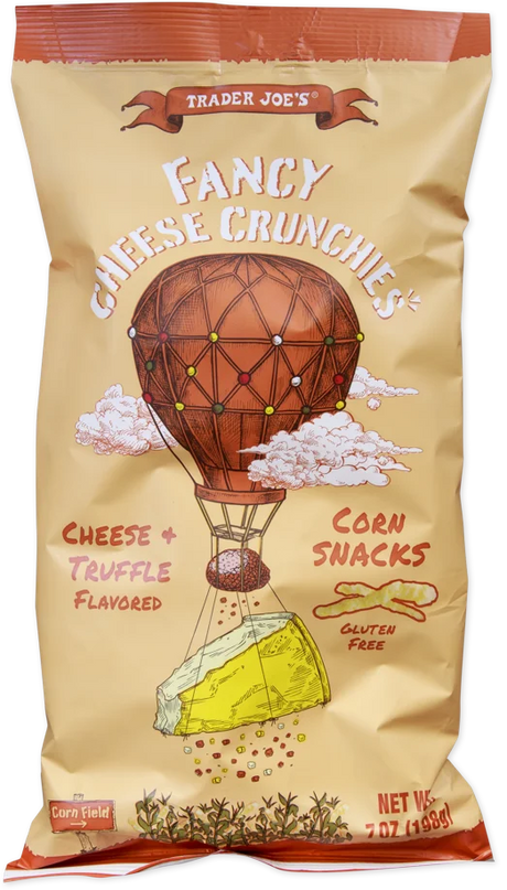 Trader Joes Fancy Cheese Crunchies/7 Oz