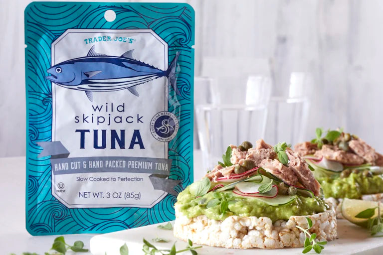Wild Skipjack Tuna Sustainable & Flavorful 3 oz