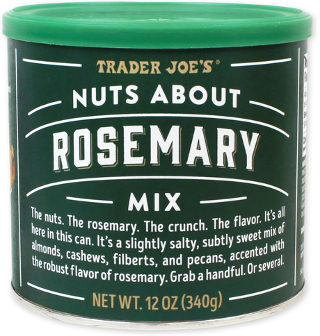 Trader Joe's Nuts About Rosemary Herbed Snack Mix /12 Oz