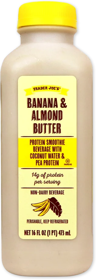 Banana & Almond Butter Protein Smoothie - 16 Fl Oz