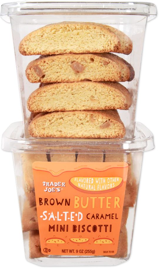 Brown Butter Salted Caramel Mini Biscotti 9 Oz