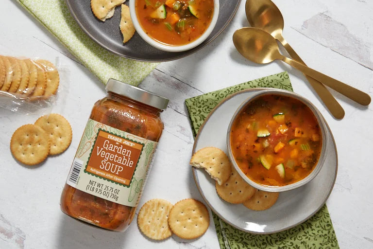 Trader Joe's Garden Vegetable Soup Hearty & Healthy 25.75 Oz