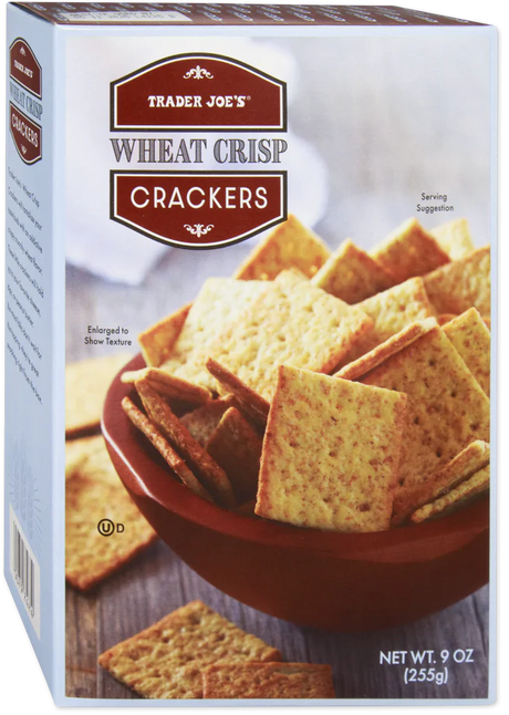 Wheat Crisp Crackers 9 Oz
