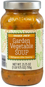 Trader Joe's Garden Vegetable Soup Hearty & Healthy 25.75 Oz
