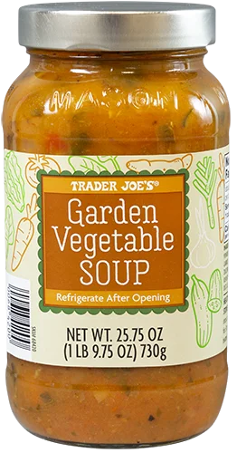 Trader Joe's Garden Vegetable Soup Hearty & Healthy 25.75 Oz