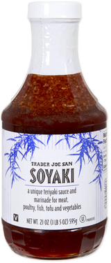 Trader Joes Soyaki Sauce With Garlic & Sesame/21 Oz