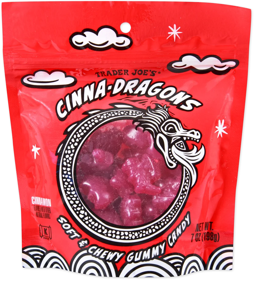Trader Joe’s Cinna-Dragons Gummy Candy (7 Oz)