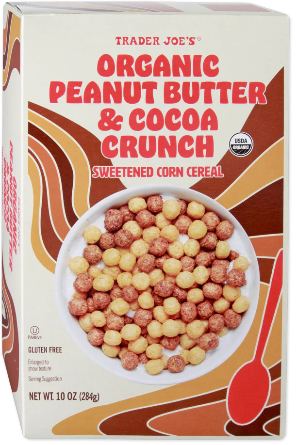 Organic Peanut Butter & Cocoa Crunch 10 oz