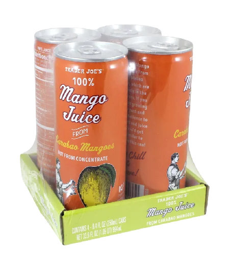 100% Mango Juice from Carabao Mangoes - 8.45 Fl Oz