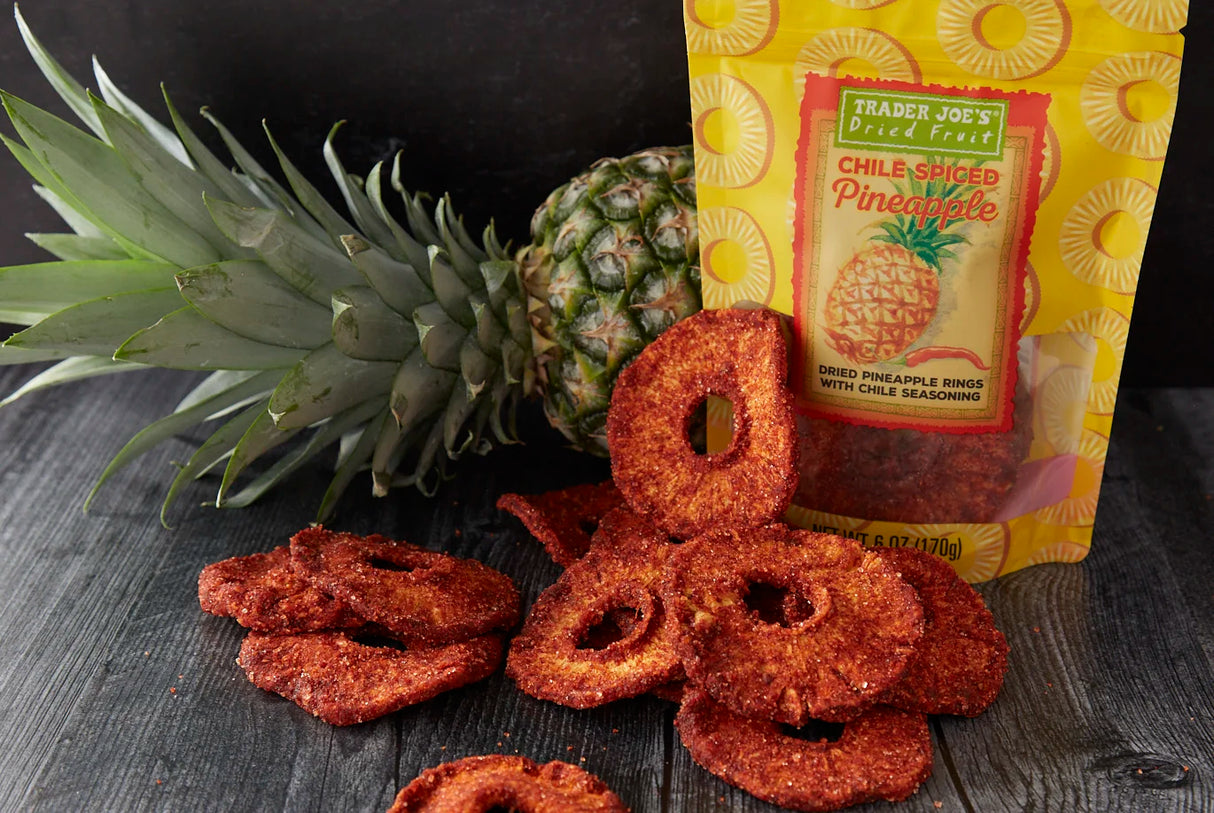 Trader Joe's Chile Spiced Pineapple Sweet & Spicy Snack 6 Oz