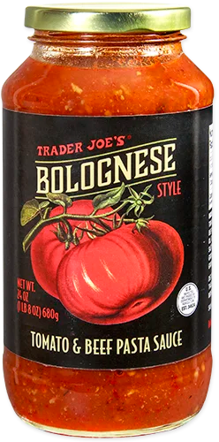 Trader Joe's Bolognese Style Tomato & Beef Pasta Sauce 24 oz