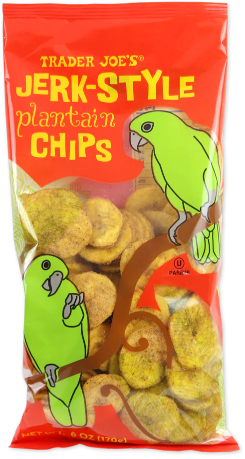 Trader Joe's Spicy & Crunchy Snack Jerk-Style Plantain Chips 6 oz