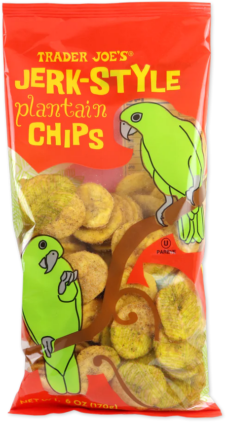 Trader Joe's Spicy & Crunchy Snack Jerk-Style Plantain Chips 6 oz