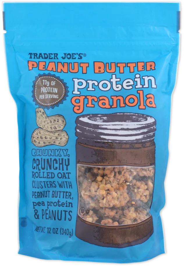 Trader Joe's Peanut Butter Protein Granola Crunchy Snack 12 oz