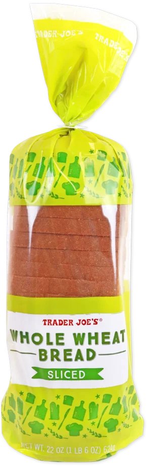 Trader Joe's Nutritious & Fresh Whole Wheat Sliced Bread (22 Oz)