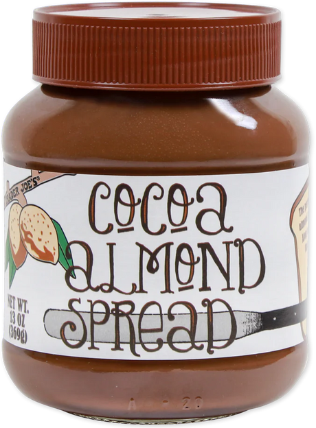 Trader Joe's Cocoa Almond Spread Rich & Creamy /13 oz