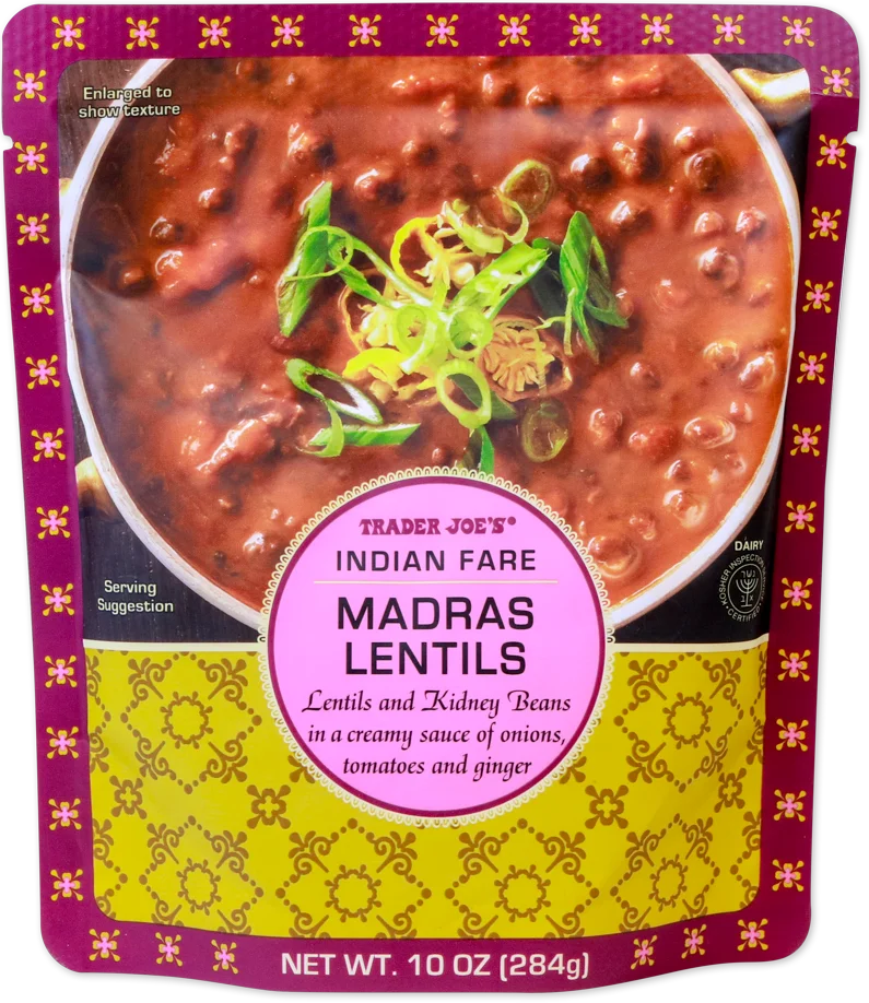 Trader Joes Madras Lentils/10 Oz