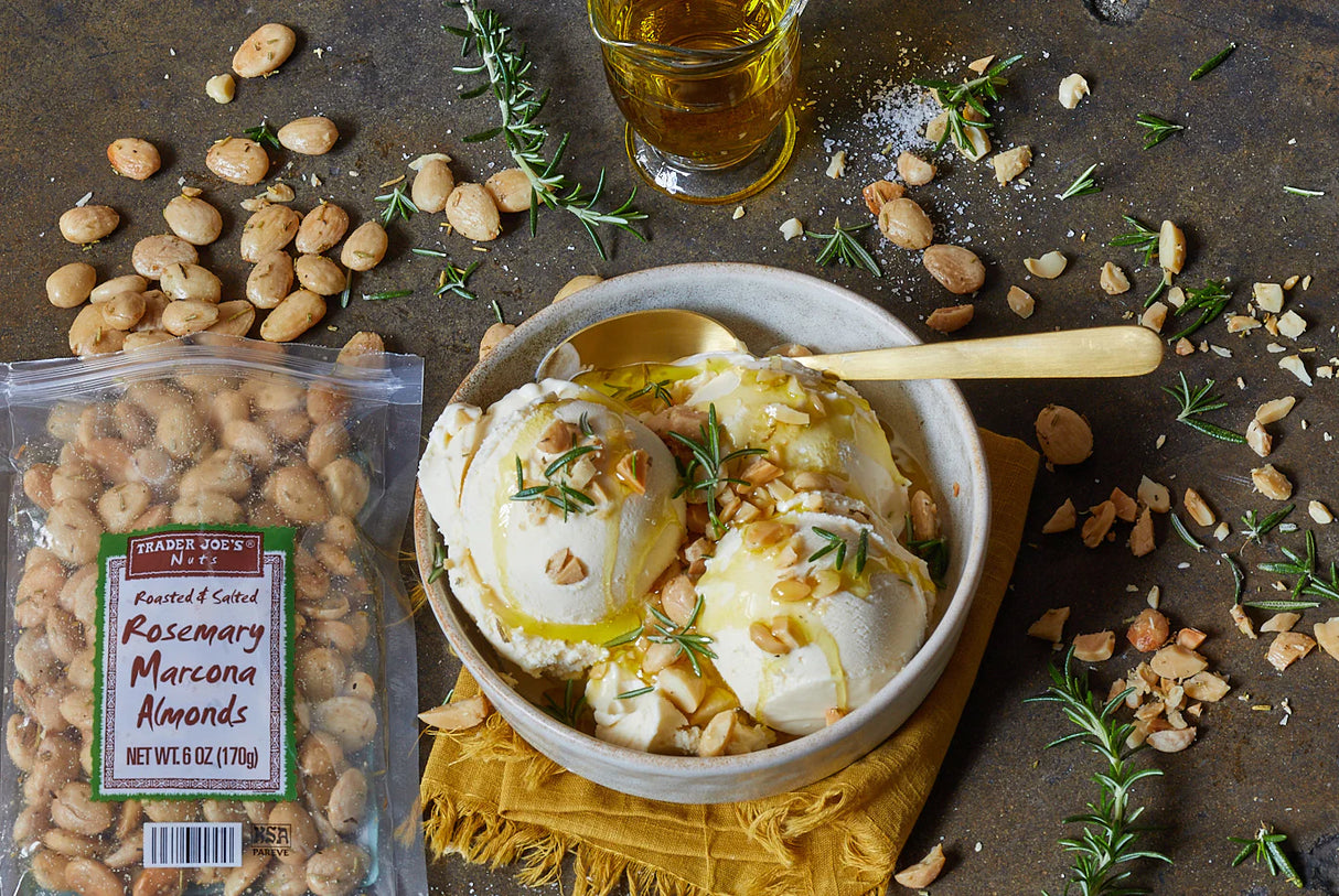 Roasted & Salted Rosemary Marcona Almonds 6 Oz