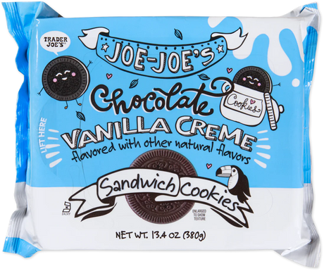 Chocolate Vanilla Creme Joe Joe's 13.4 Oz