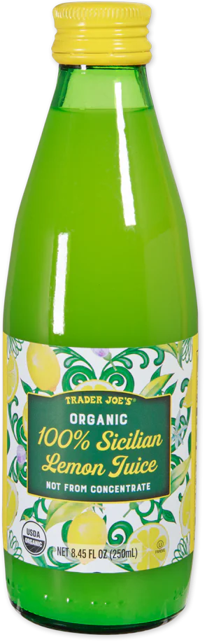 Organic 100% Sicilian Lemon Juice /8.45 Fl Oz
