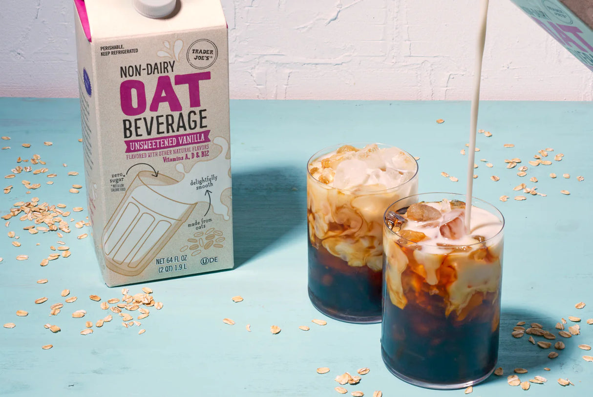 Non-Dairy Oat Beverage Unsweetened Vanilla 64 Fl Oz