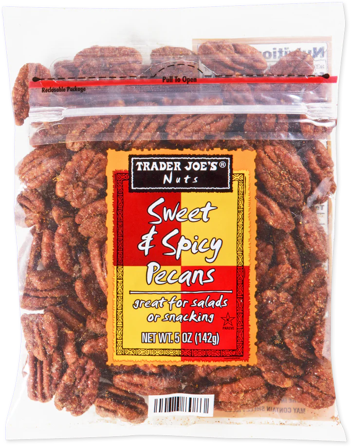 Trader Joes Sweet & Spicy Pecans/5 Oz