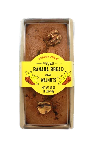 Trader Joe's Vegan Banana Bread with Walnuts (16 Oz)