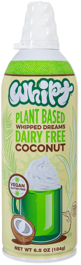 Whipt Plant Based Dairy Free Whipped Coconut 6.5 Oz