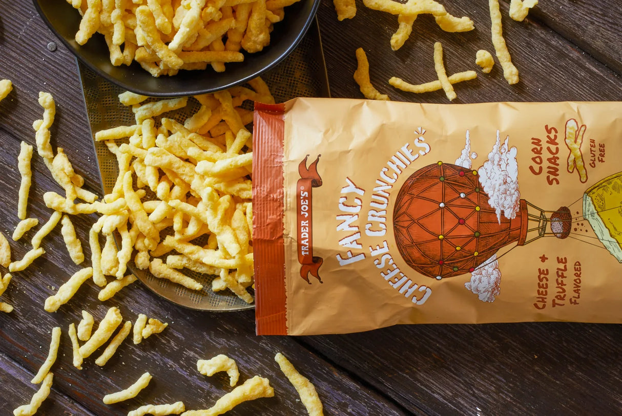 Trader Joes Fancy Cheese Crunchies/7 Oz
