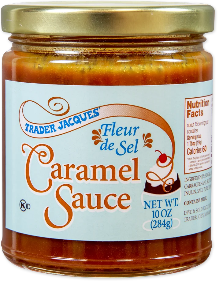 Trader Joe's Salty Caramel Delight Fleur de Sel Caramel Sauce /10 Oz