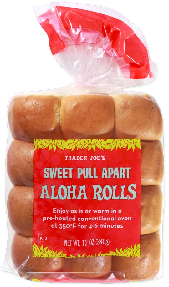 Trader Joe's Sweet Pull-Apart Aloha Rolls 12 oz