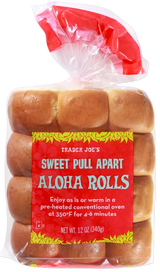 Trader Joe's Sweet Pull-Apart Aloha Rolls 12 oz